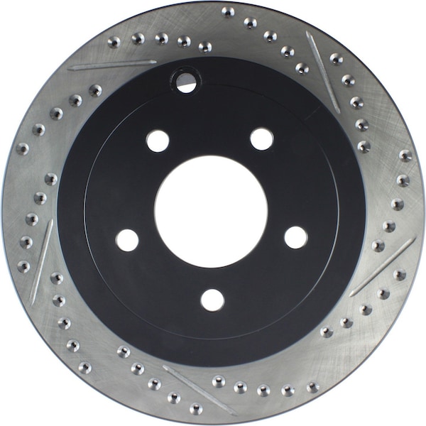 Centric Parts Sport Drilled/Slotted Brake Rotor, 127.61091L 127.61091L - main